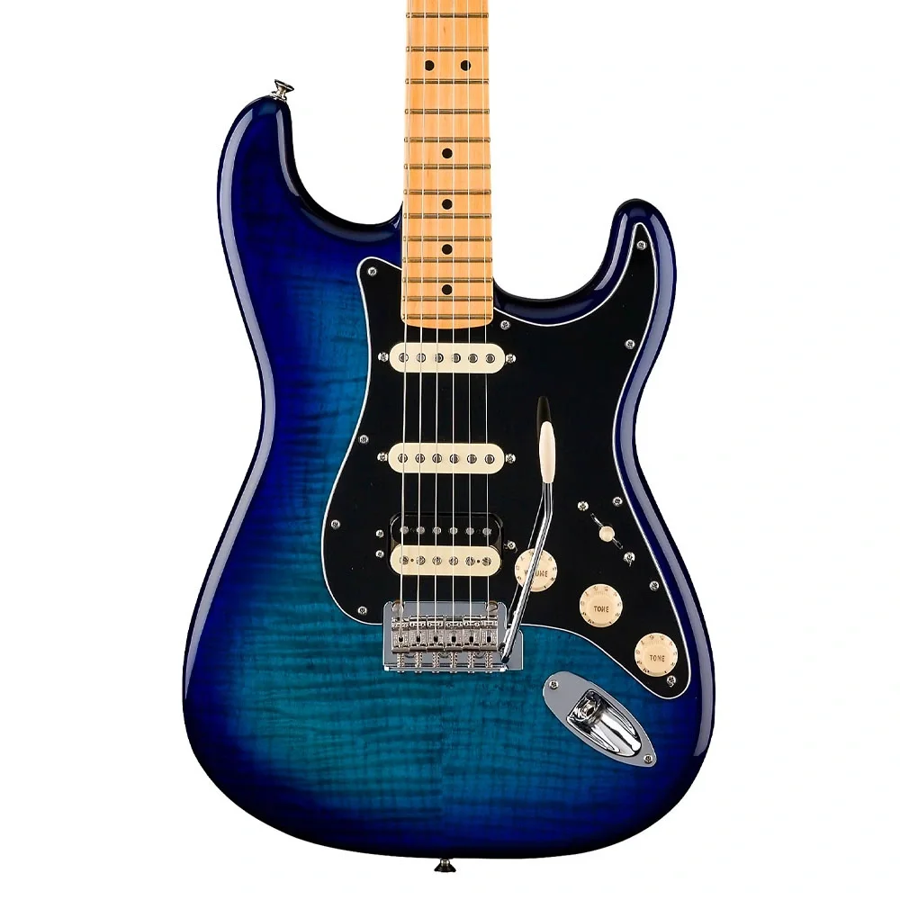 Fender Limited Edition Player II Stratocaster HSS Akçaağaç Klavye Blue Burst Renk Elektro Gitar