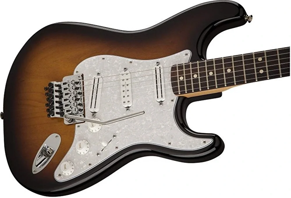 Fender Dave Murray Stratocaster HHH Gülağacı Klavye 2-Color Sunburst Elektro Gitar