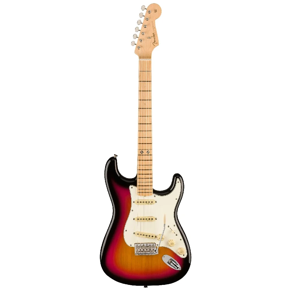 Fender Steve Lacy People Pleaser Stratocaster Akçaağaç Klavye Chaos Burst Elektro Gitar