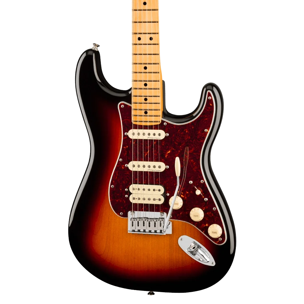 Fender Player II Modified Stratocaster® HSS Akçaağaç Klavye 3-Color Sunburst Renk Elektro Gitar