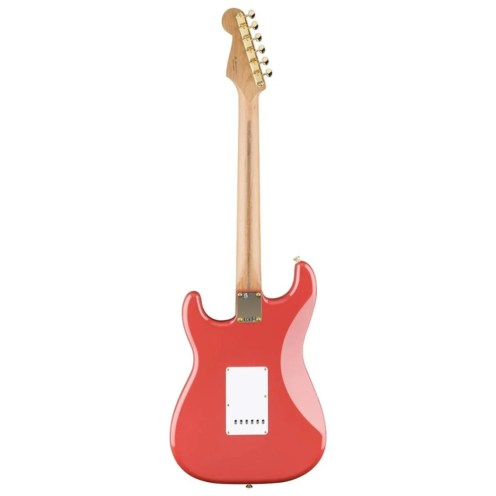 Fender Limited Edition Vintera II 50s Stratocaster Roasted Akçaağaç Sap Gold Hardware Fiesta Red Elektro Gitar