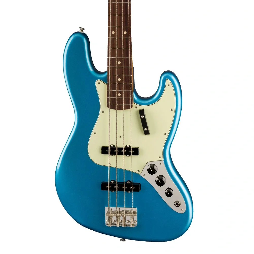 Fender Vintera II 60s Jazz Bass Gülağacı Klavye Lake Placid Blue Bas Gitar