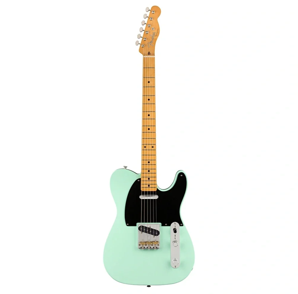Fender Vintera 50s Telecaster Modified Akçaağaç Klavye Surf Green Elektro Gitar