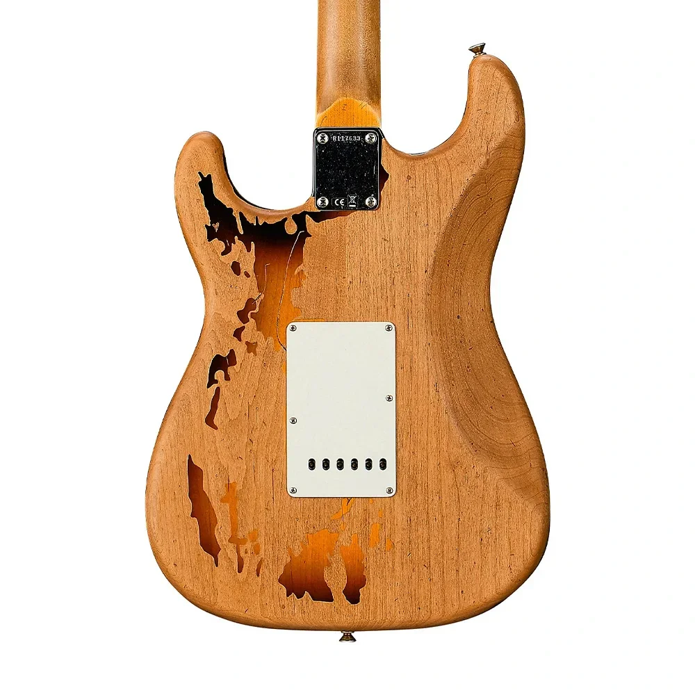 Fender Custom Shop Rory Gallagher Signature Stratocaster Relic Gülağacı Klavye 3-Color Sunburst Elektro Gitar