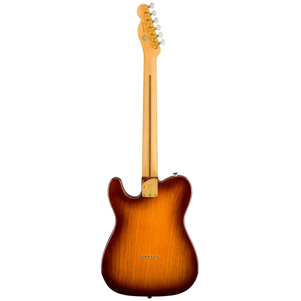 Fender 75th Anniversary Commemorative Telecaster Akçaağaç Klavye 2-Color Bourbon Burst Elektro Gitar