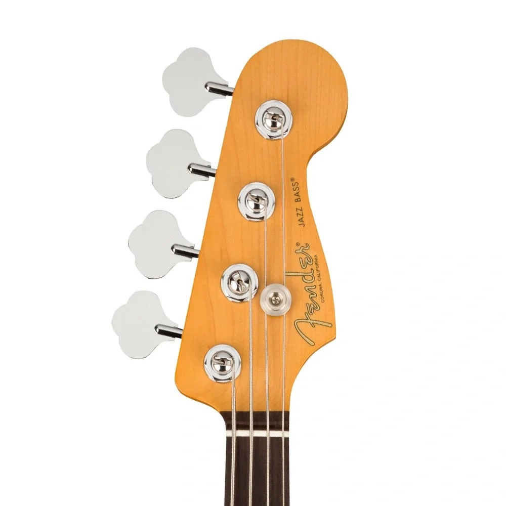 Fender American Professional II Jazz Bass Gülağacı Klavye Miami Blue Bas Gitar