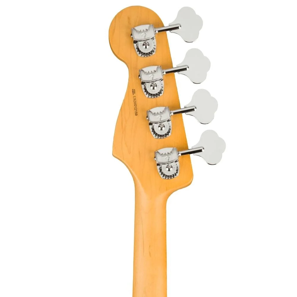Fender American Professional II Jazz Bass Gülağacı Klavye Mercury Bas Gitar