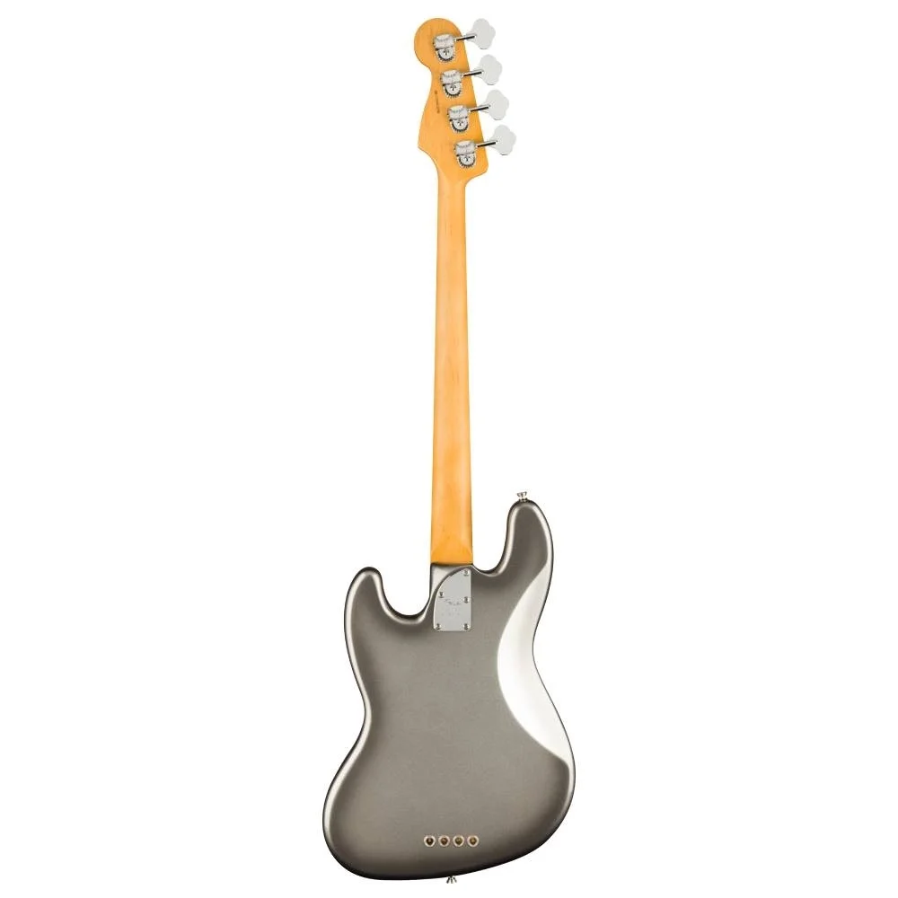 Fender American Professional II Jazz Bass Gülağacı Klavye Mercury Bas Gitar