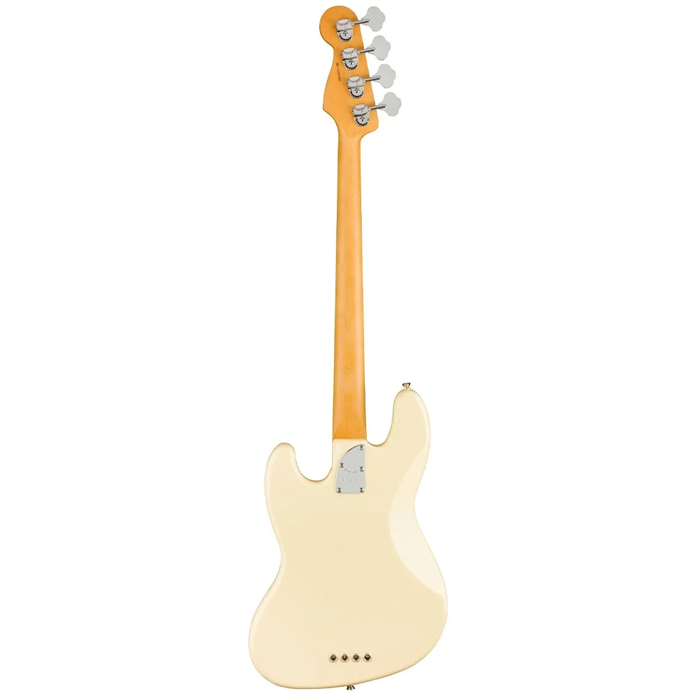 Fender American Professional II Jazz Bass Akçaağaç Klavye Olympic White Bas Gitar