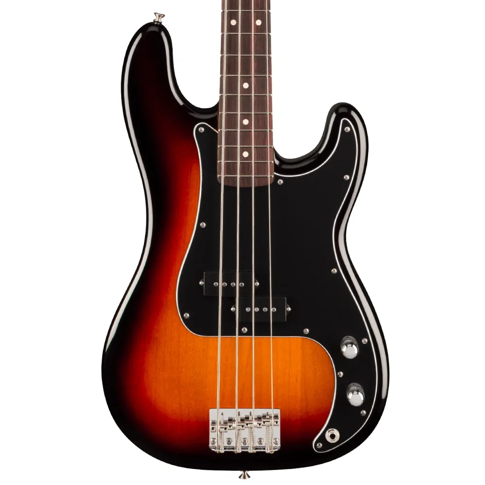 FENDER American Professional Classic Precision Bass Gülağacı Klavye 3 Ton Sunburst Bas Gitar