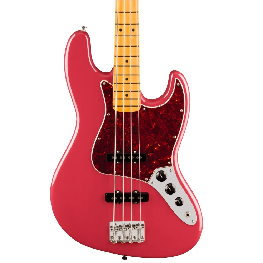 FENDER American Professional Classic Jazz Bass Akçaağaç Klavye Faded Dakota Red Bas Gitar