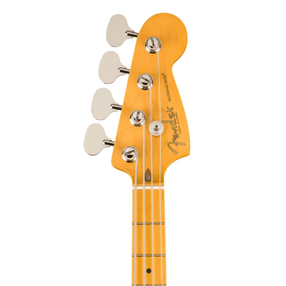 Fender American Professional Classic Mustang Bass Akçaağaç Klavye Faded Dakota Red Bas Gitar