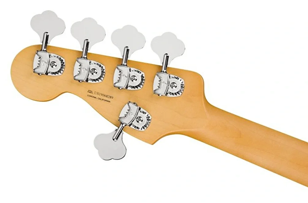Fender American Ultra Jazz Bass V Akçaağaç Klavye Arctic Pearl Bas Gitar