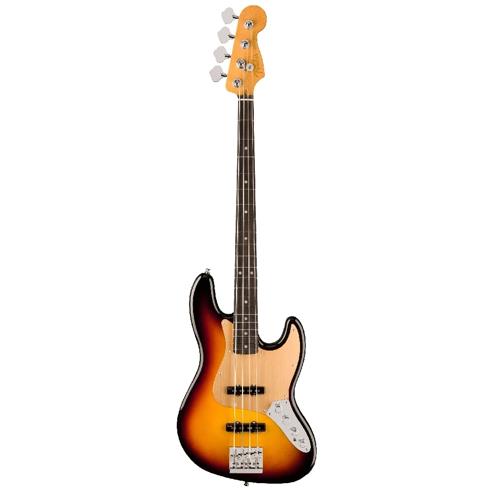 Fender American Ultra II Jazz Bass Abanoz Klavye Ultraburst Bas Gitar