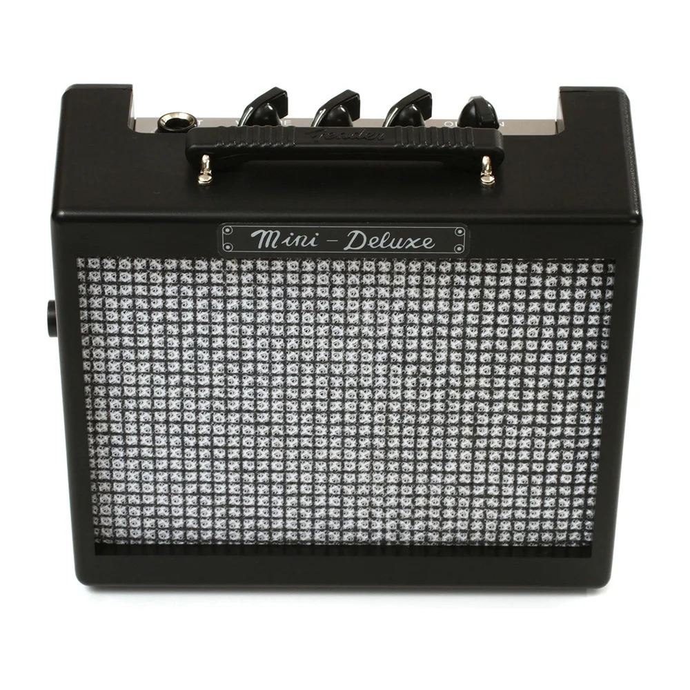 Fender Mini Deluxe MD-20 Mini Pilli Siyah Gitar Amfisi