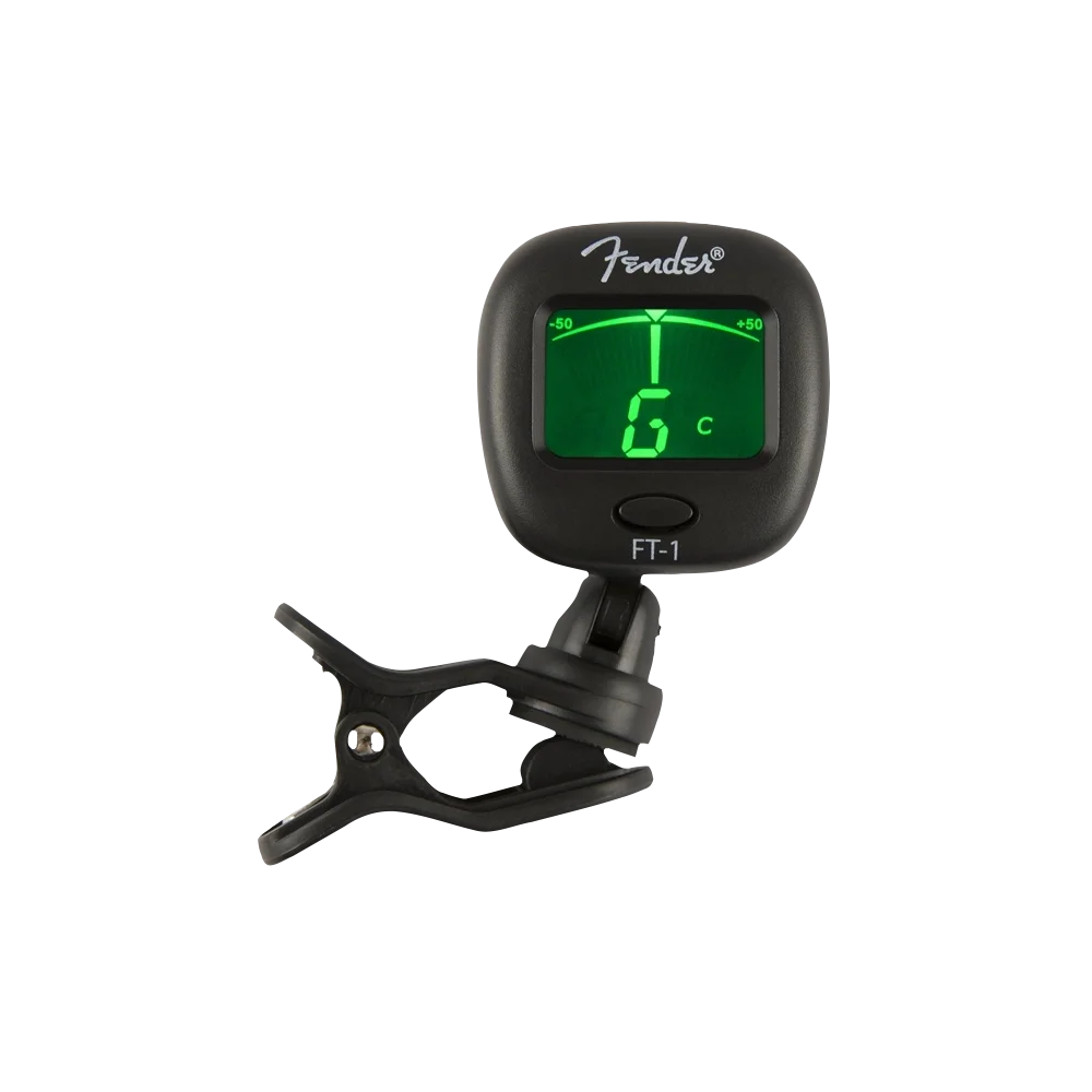 Fender FT-1 Pro Clip-On Tuner Black Akort Aleti