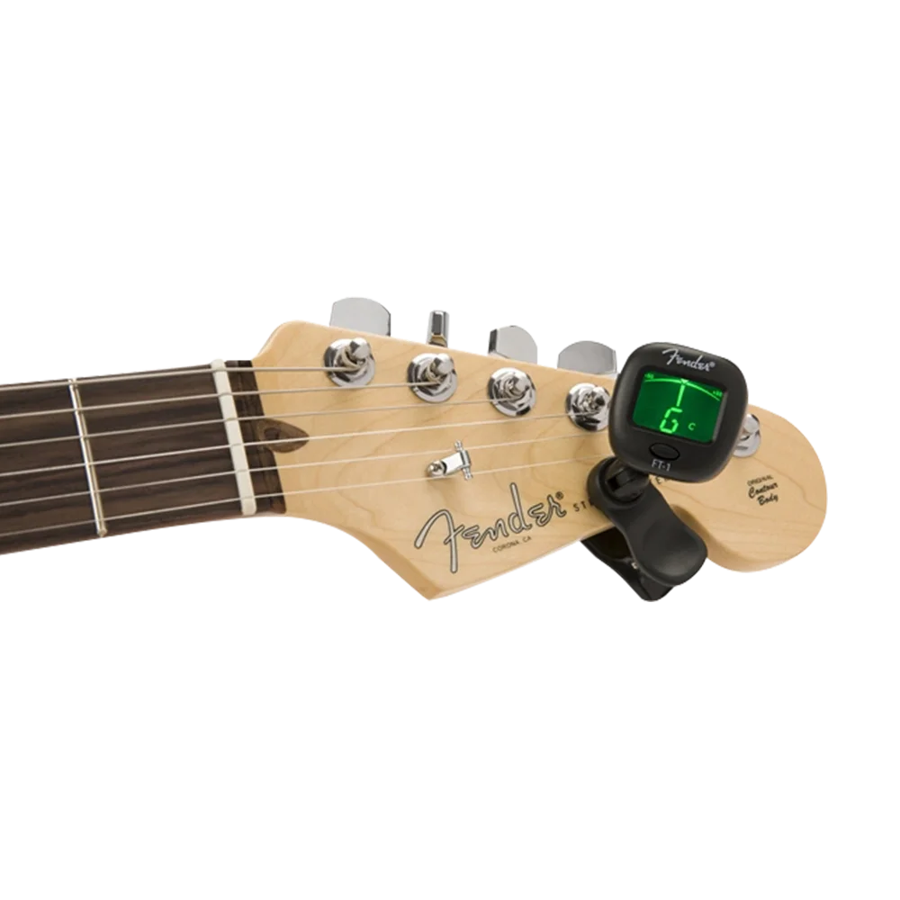 Fender FT-1 Pro Clip-On Tuner Black Akort Aleti
