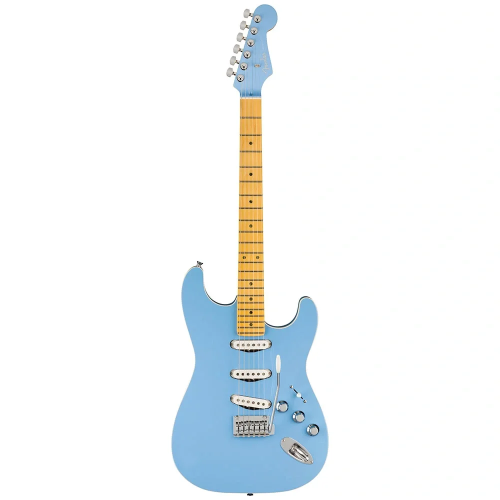 Fender Aerodyne Special Stratocaster Akçaağaç Klavye California Blue w/Bag Elektro Gitar