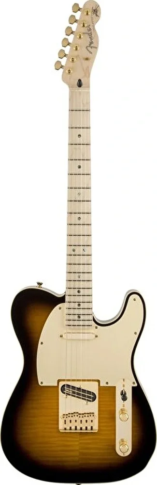 Fender Richie Kotzen Telecaster Akçaağaç Klavye Brown Sunburst Elektro Gitar