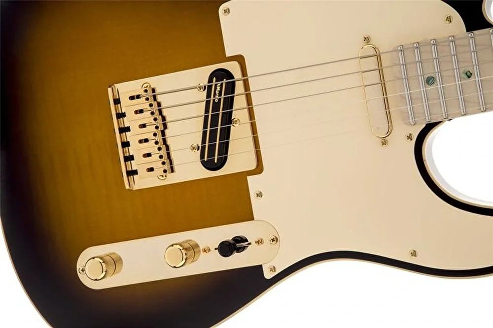 Fender Richie Kotzen Telecaster Akçaağaç Klavye Brown Sunburst Elektro Gitar