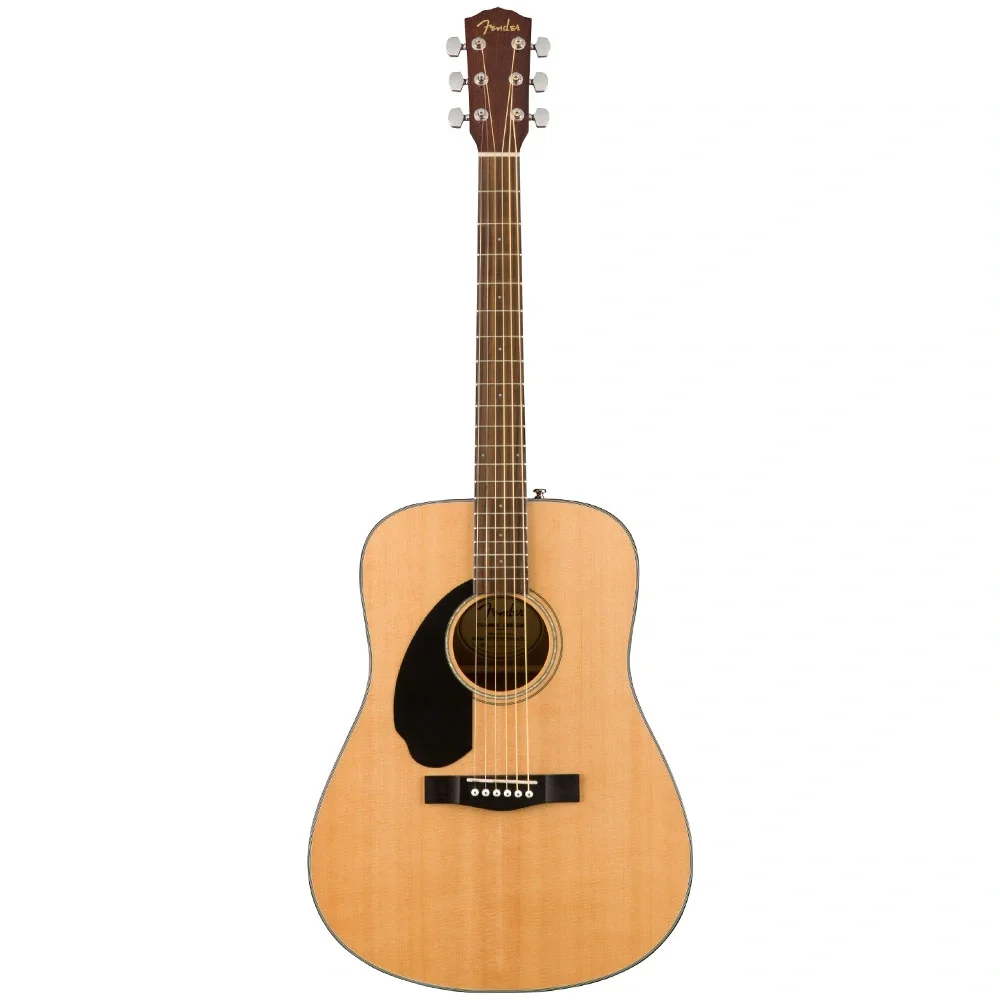Fender CD-60S Left-Hand Gülağacı Klavye Natural Solak Akustik Gitar