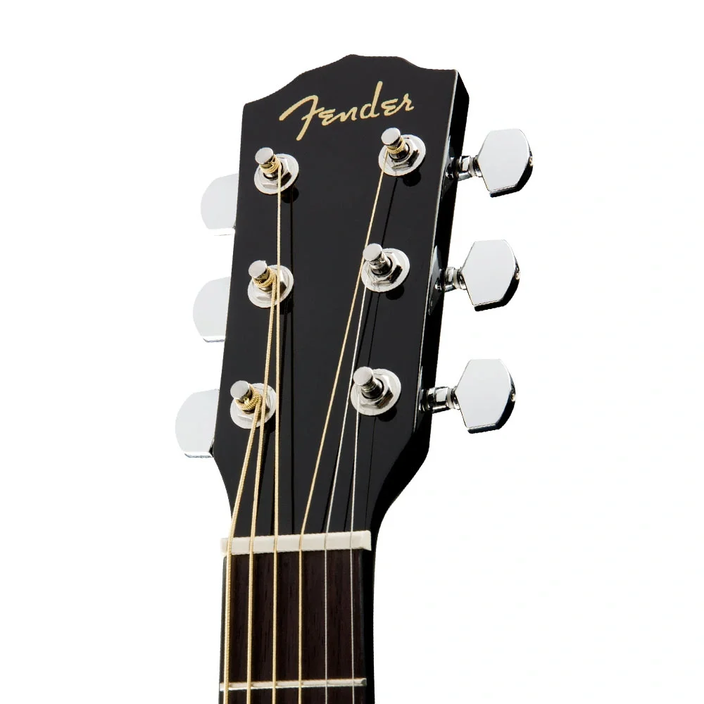Fender CC-60SCE Concert Ceviz Klavye Siyah Elektro Akustik Gitar
