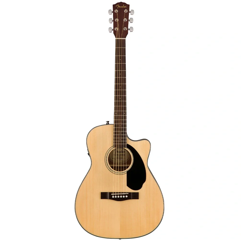 Fender CC-60SCE Concert Ceviz Klavye Natural Elektro Akustik Gitar