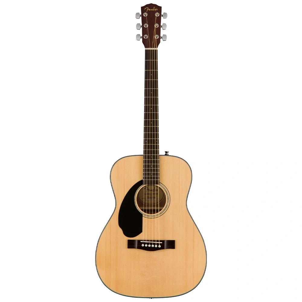 Fender CC-60S Concert LH Ceviz Klavye Natural Solak Akustik Gitar