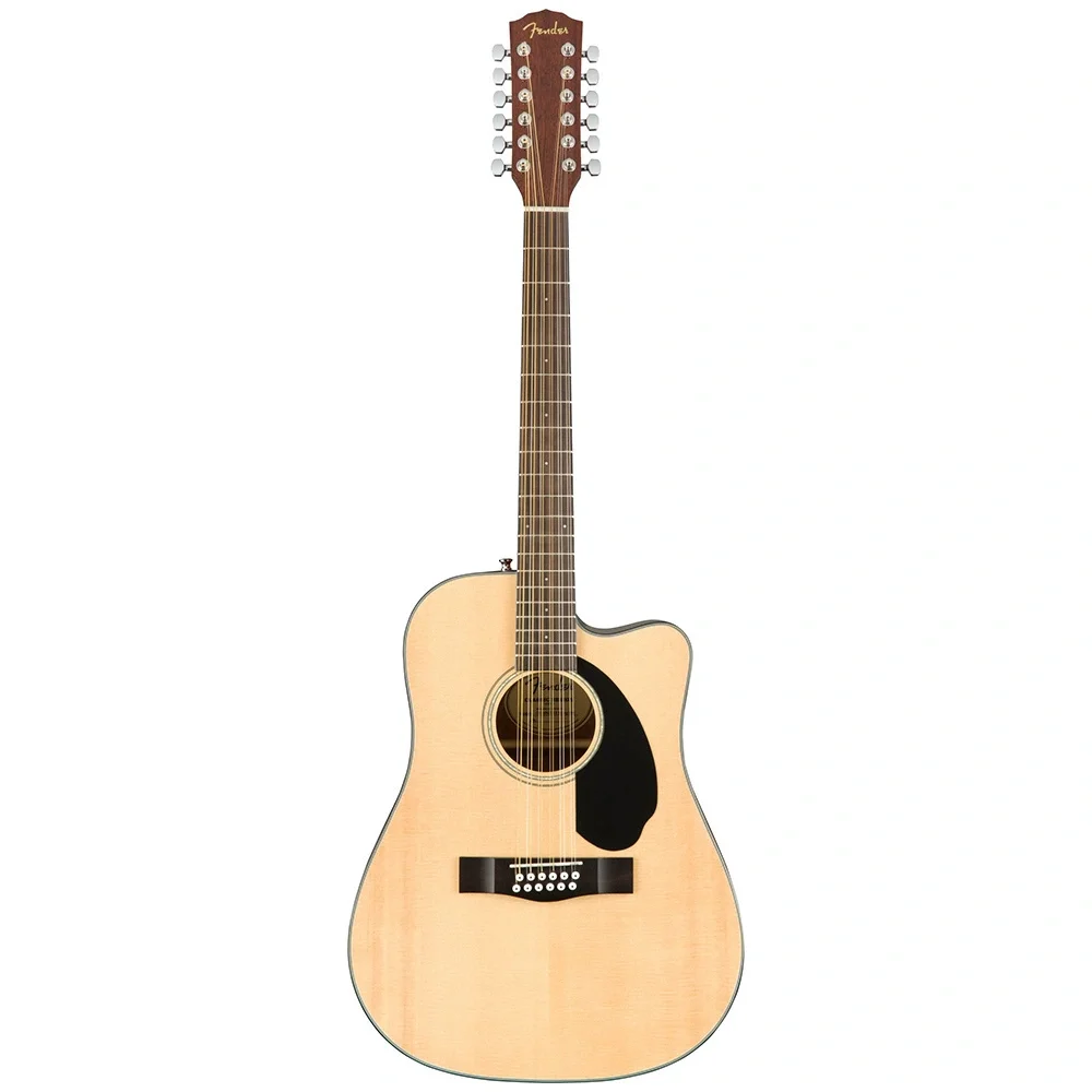 Fender CD-60SCE Dreadnought Natural 12 Telli Elektro Akustik Gitar