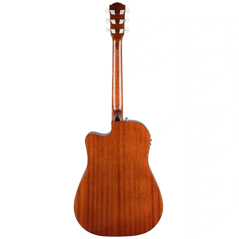 Fender CD-140SCE Dreadnought Ceviz Klavye All-Mahogany Case Dahil Elektro Akustik Gitar