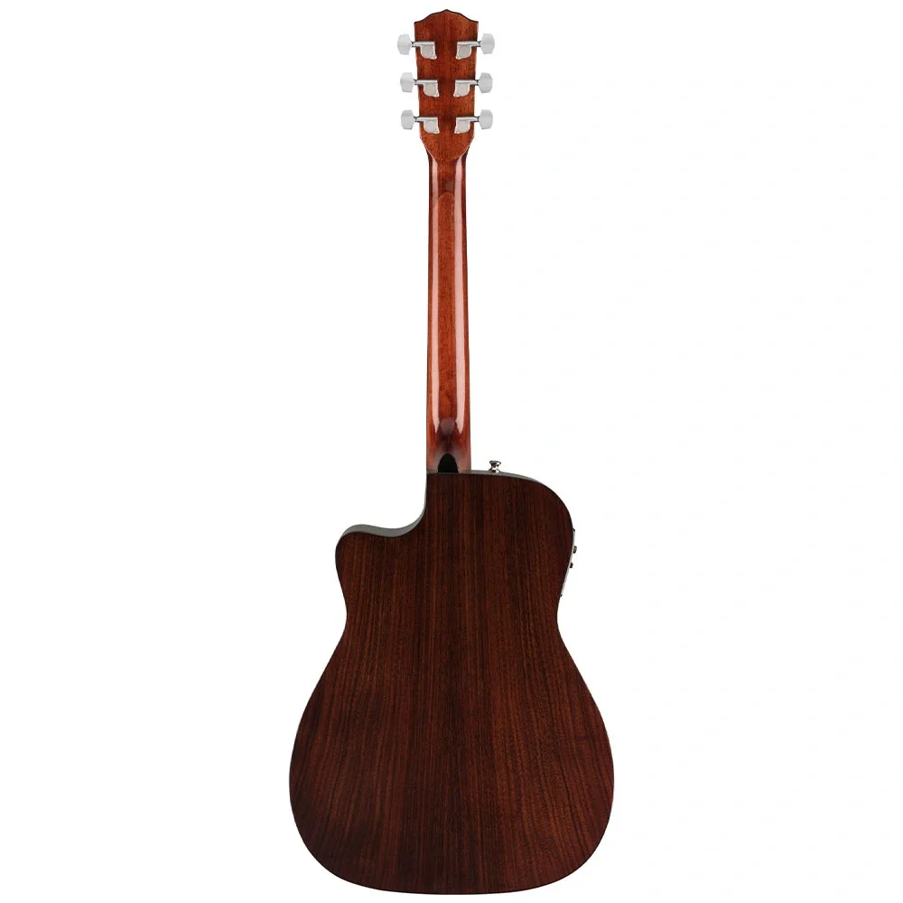 Fender CC-140SCE Concert Ceviz Klavye Natural Case Dahil Elektro Akustik Gitar