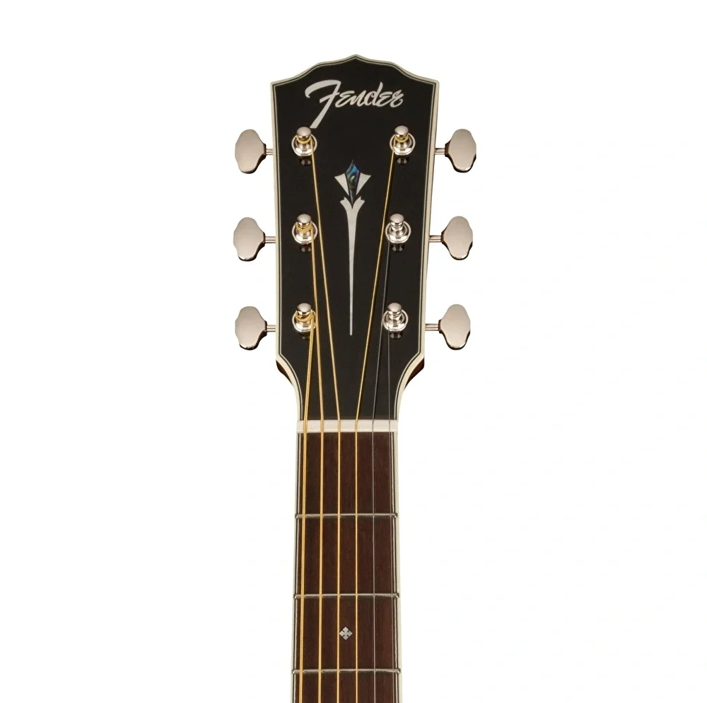Fender PS-220E Paramount Parlor Ovangkol Klavye Natural Elektro Akustik Gitar