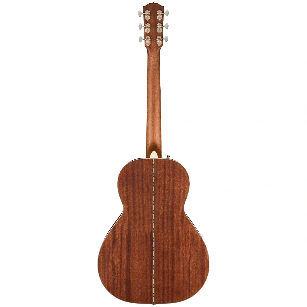 Fender PS-220E Paramount Parlor All Mahogany Ovangkol Klavye Aged Cognac Burst Elektro Akustik Gitar
