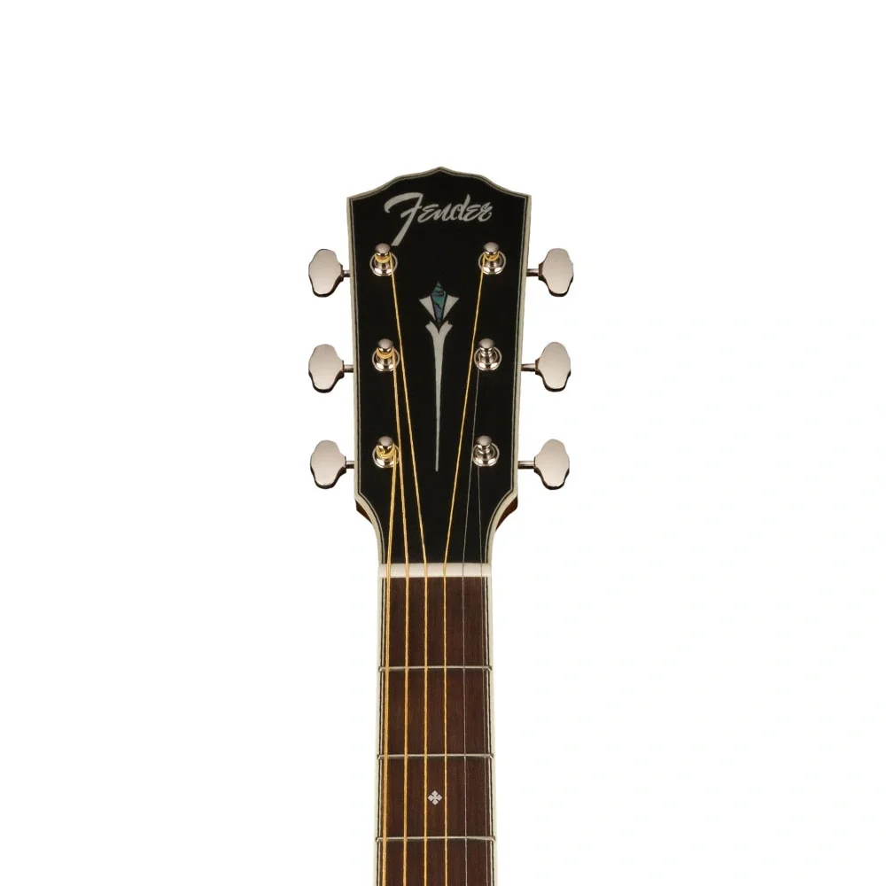 Fender PS-220E Paramount Parlor All Mahogany Ovangkol Klavye Aged Cognac Burst Elektro Akustik Gitar
