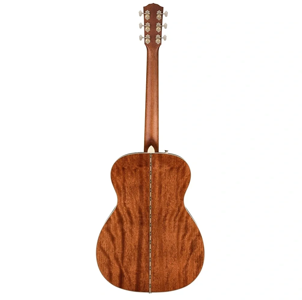 Fender PO-220E Paramount Orchestra Ovangkol Klavye Natural Elektro Akustik Gitar