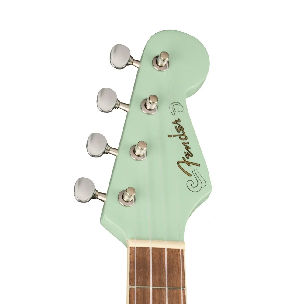 Fender Avalon Ceviz Klavye Surf Green Tenor Ukulele