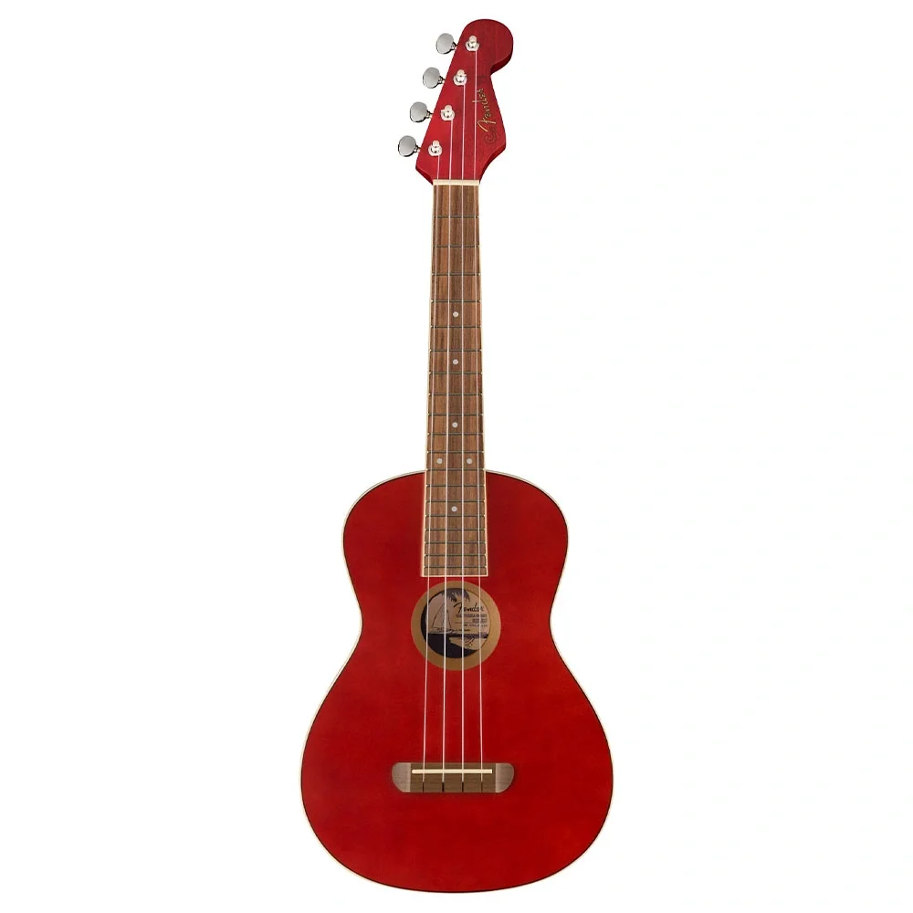 Fender Avalon Ceviz Klavye Cherry Tenor Ukulele