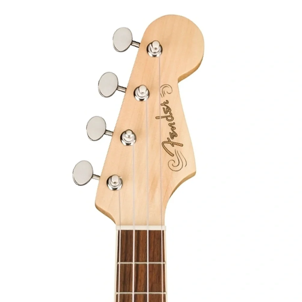 Fender Fullerton Strat Uke Ceviz Klavye WPG Surf Green Elektro Ukulele