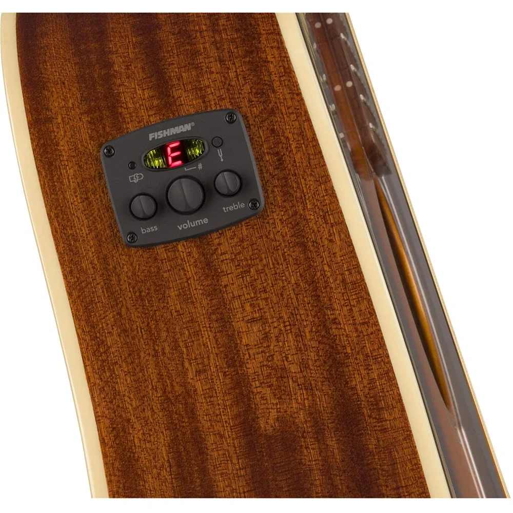 Fender Redondo Player Ceviz Klavye Sunburst Elektro Akustik Gitar