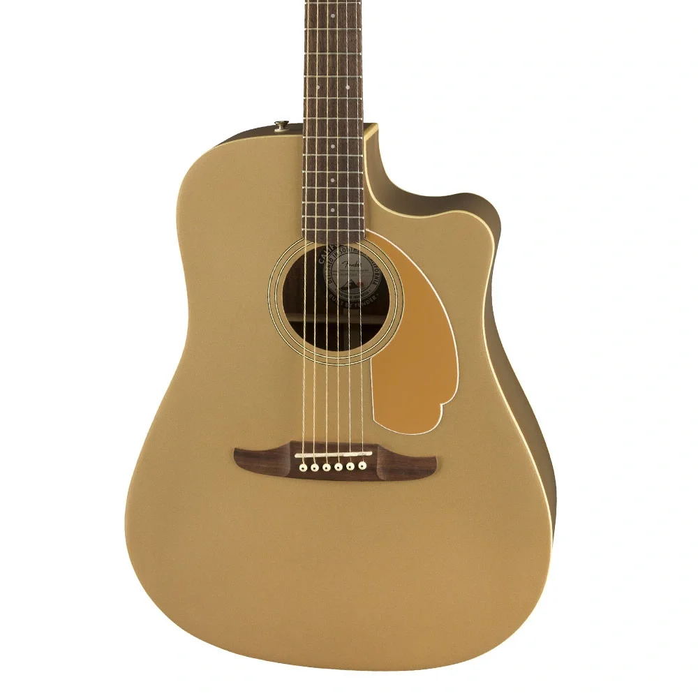 Fender Redondo Player Walnut Klavye Bronze Satin Elektro Akustik Gitar