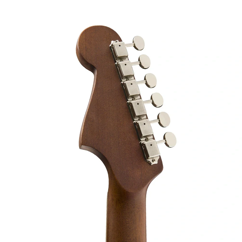 Fender Malibu Player Ceviz Klavye Aqua Splash Elektro Akustik Gitar