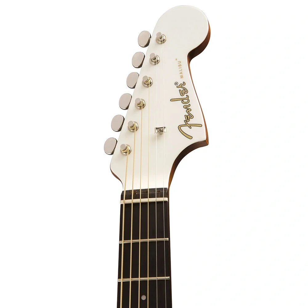 Fender Malibu Player Ceviz Klavye Arctic Gold Elektro Akustik Gitar