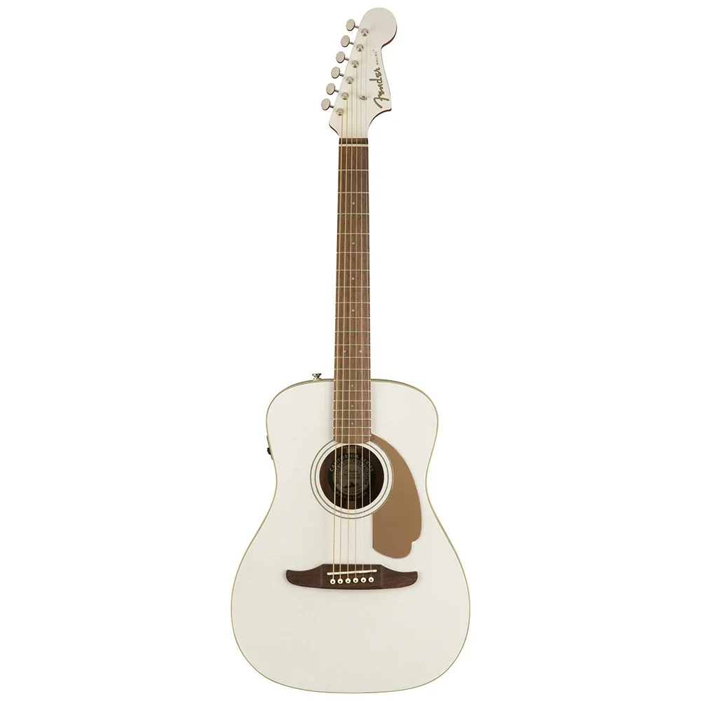 Fender Malibu Player Ceviz Klavye Arctic Gold Elektro Akustik Gitar