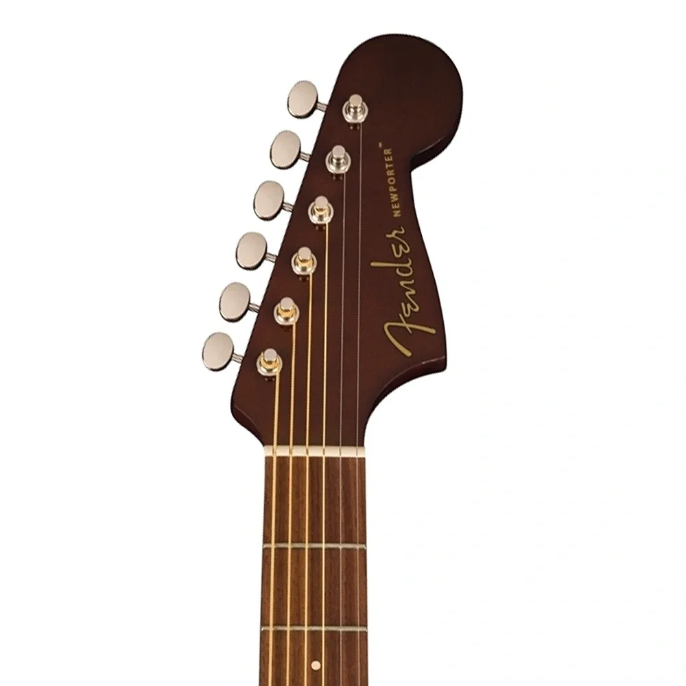 Fender Newporter Player Ceviz Klavye GPG Natural Elektro Akustik Gitar