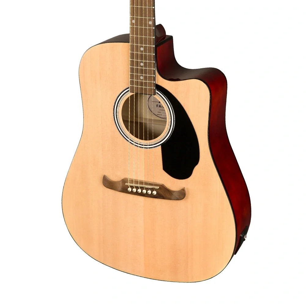 Fender FA-125CE Natural Elektro Akustik Gitar