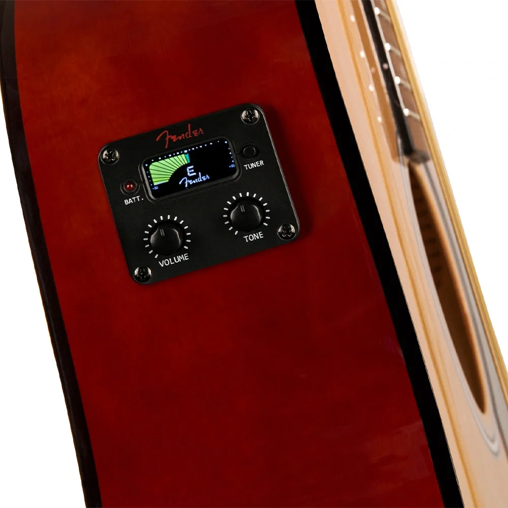 Fender FA-125CE Natural Elektro Akustik Gitar