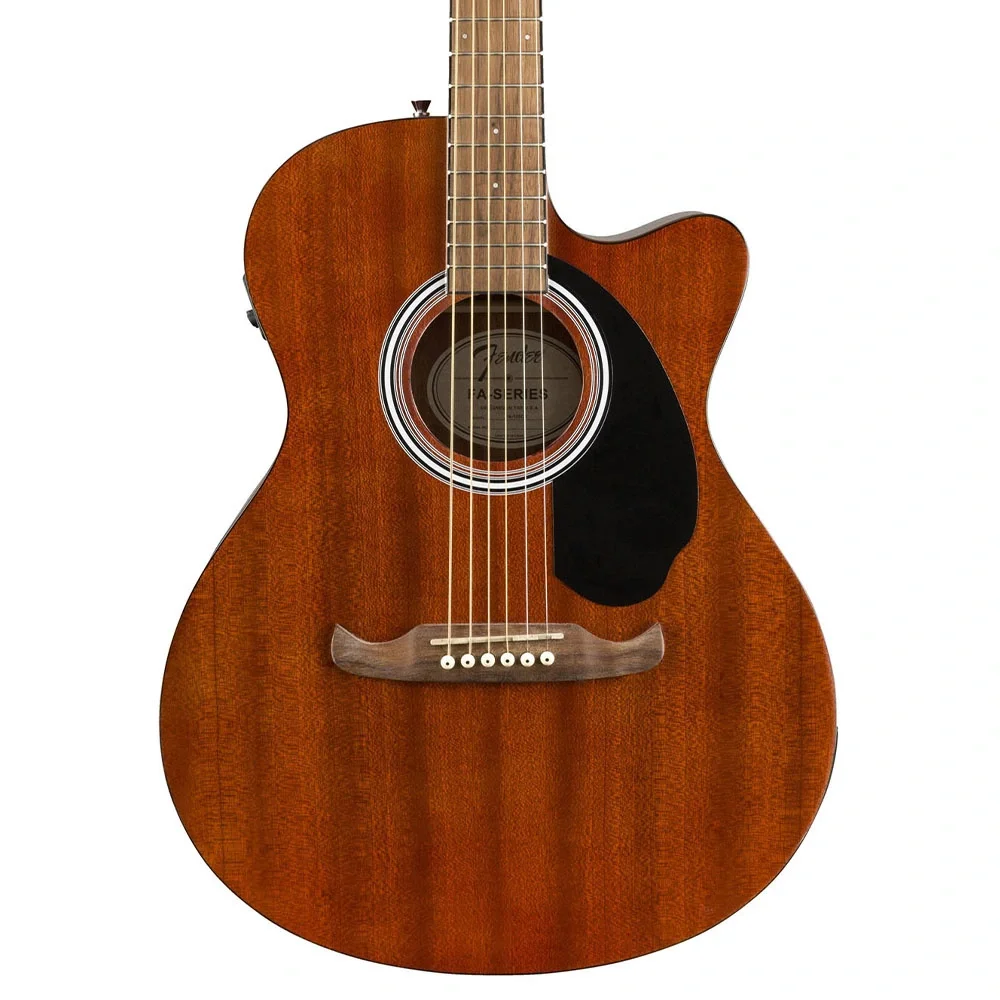 Fender FA-135CE Concert Ceviz Klavye Natural Elektro Akustik Gitar
