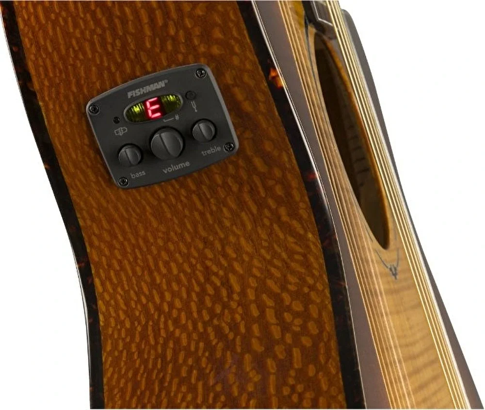 Fender FA-345CE Auditorium Laurel Klavye 3-Tone Tea Burst Elektro Akustik Gitar