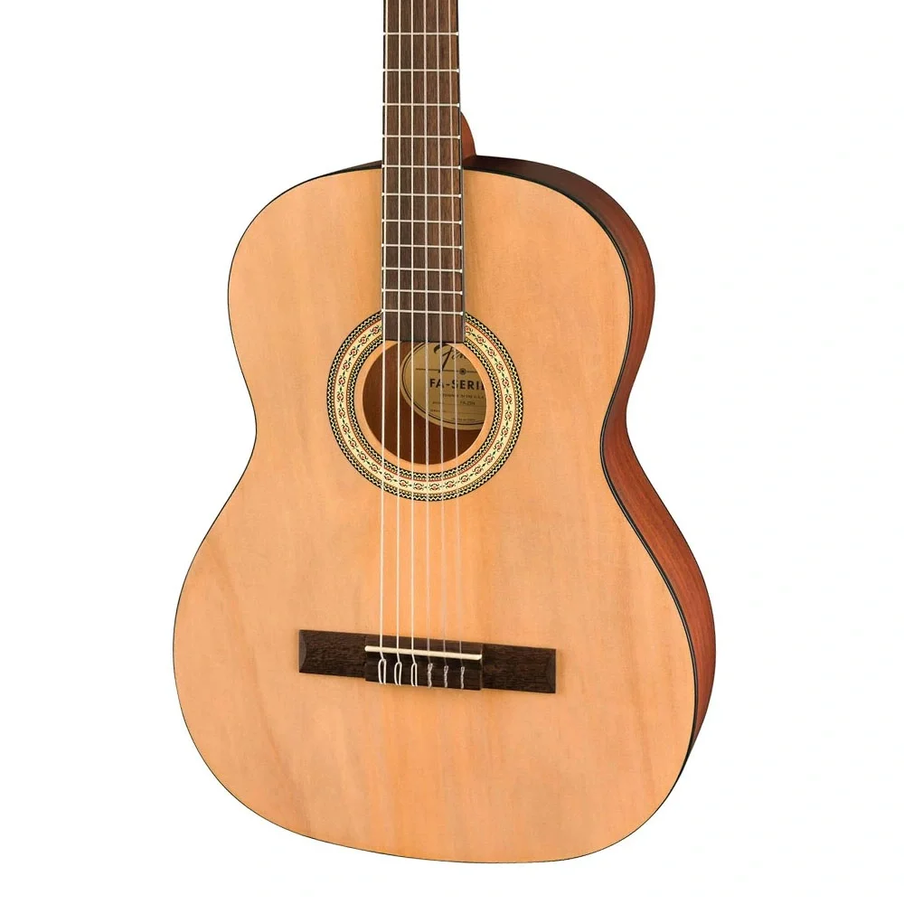 Fender FA-25N 4/4 Ceviz Klavye Natural Klasik Gitar