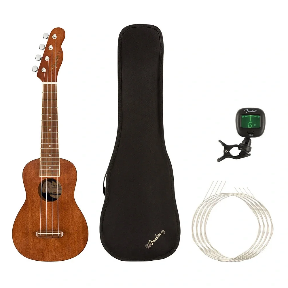 Fender Seaside Soprano Ukulele Seti